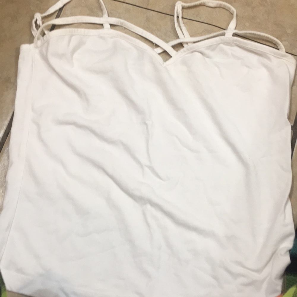 cute cross over crop top